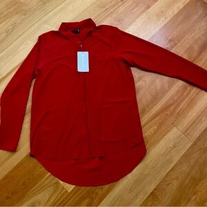 Athleta Red Women's Blouse NWT